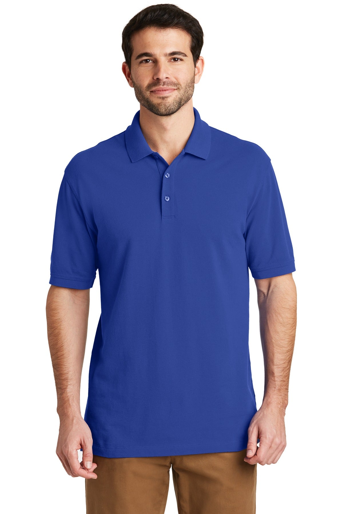 Port Authority Men's EZCotton Polo. K8000 Mens Apparel Shirts & Tops