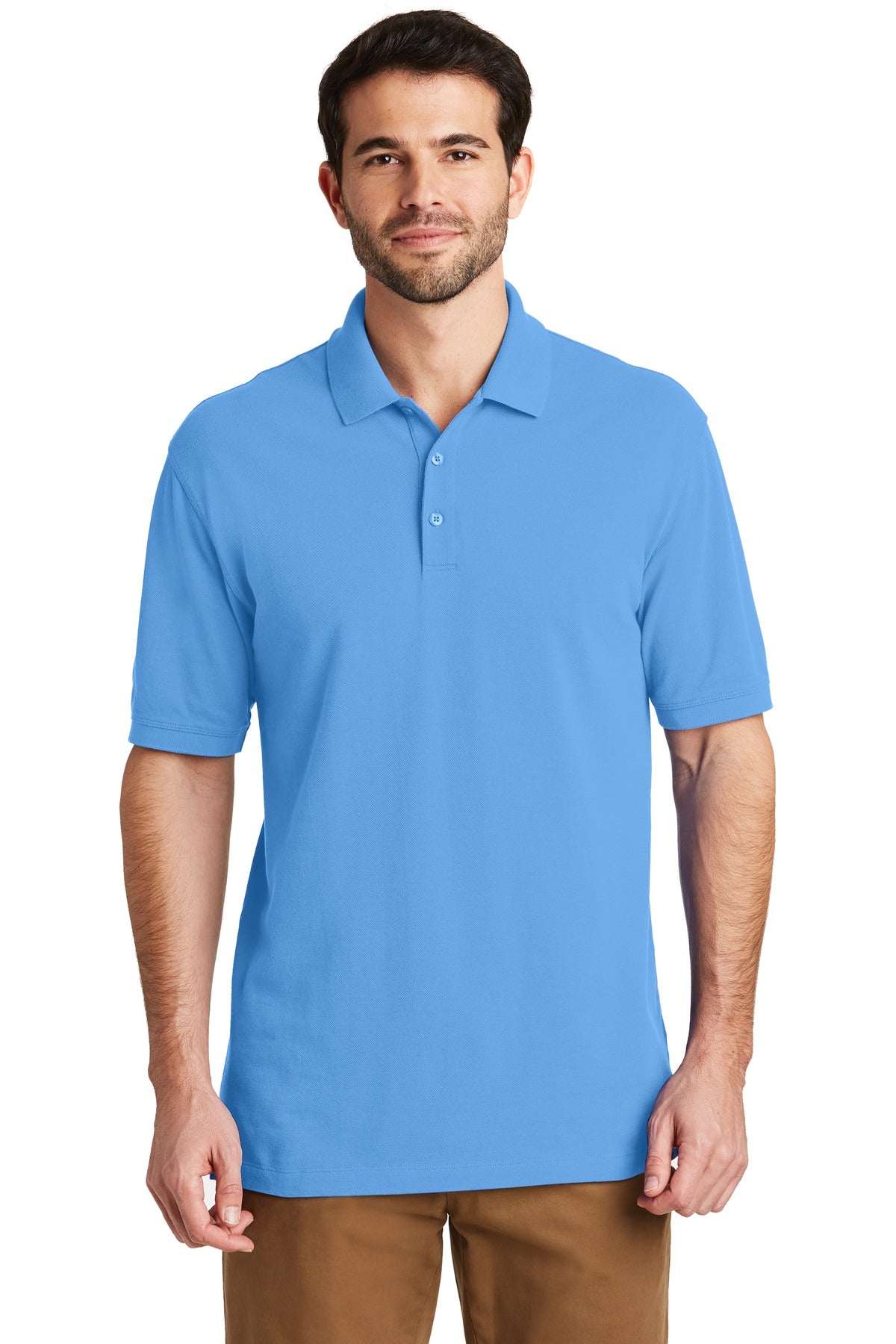 Port Authority Men's EZCotton Polo. K8000 Mens Apparel Shirts & Tops