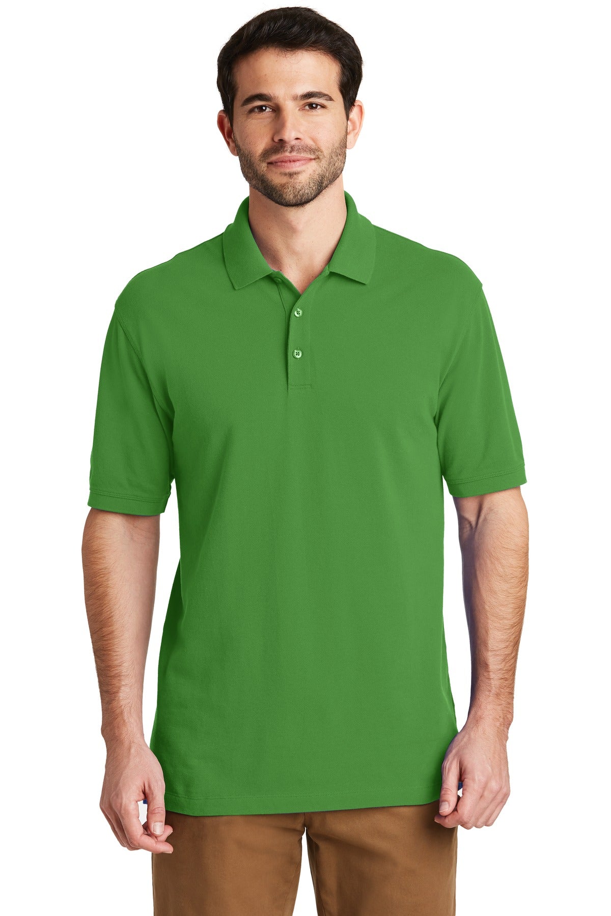 Port Authority Men's EZCotton Polo. K8000 Mens Apparel Shirts & Tops