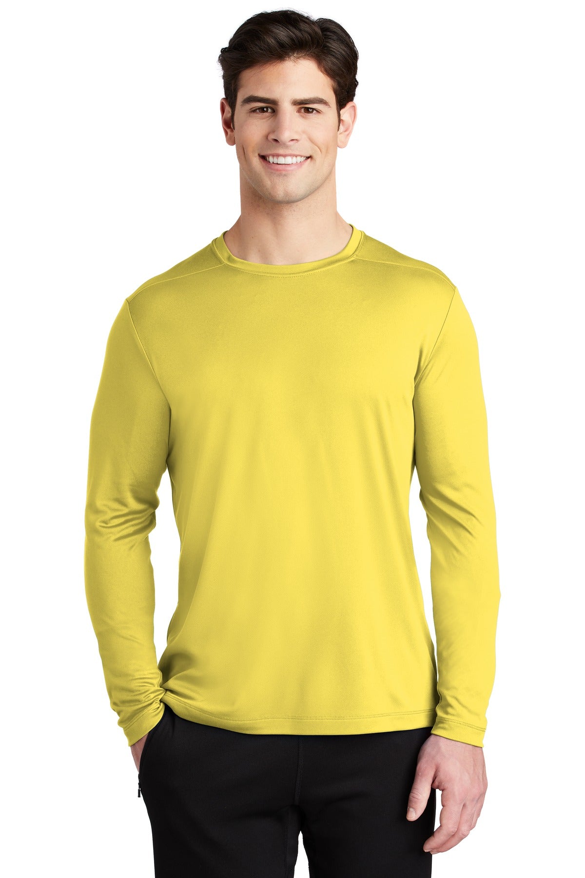 Sport-Tek Men's Posi-UV Pro Long Sleeve Tee. ST420LS Mens Apparel Shirts & Tops