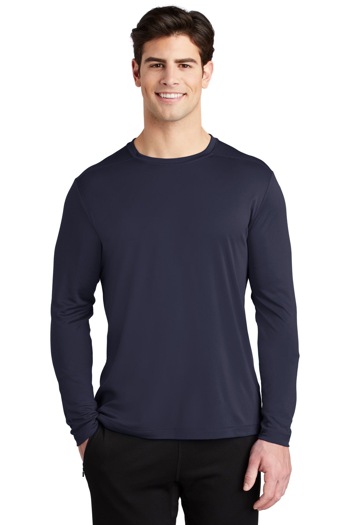Sport-Tek Men's Posi-UV Pro Long Sleeve Tee. ST420LS Mens Apparel Shirts & Tops