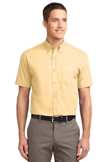 Port Authority Men's Tall Short Sleeve Easy Care Shirt TLS508 Mens Apparel Shirts & Tops
