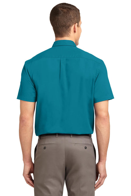 Port Authority Men's Tall Short Sleeve Easy Care Shirt TLS508 Mens Apparel Shirts & Tops