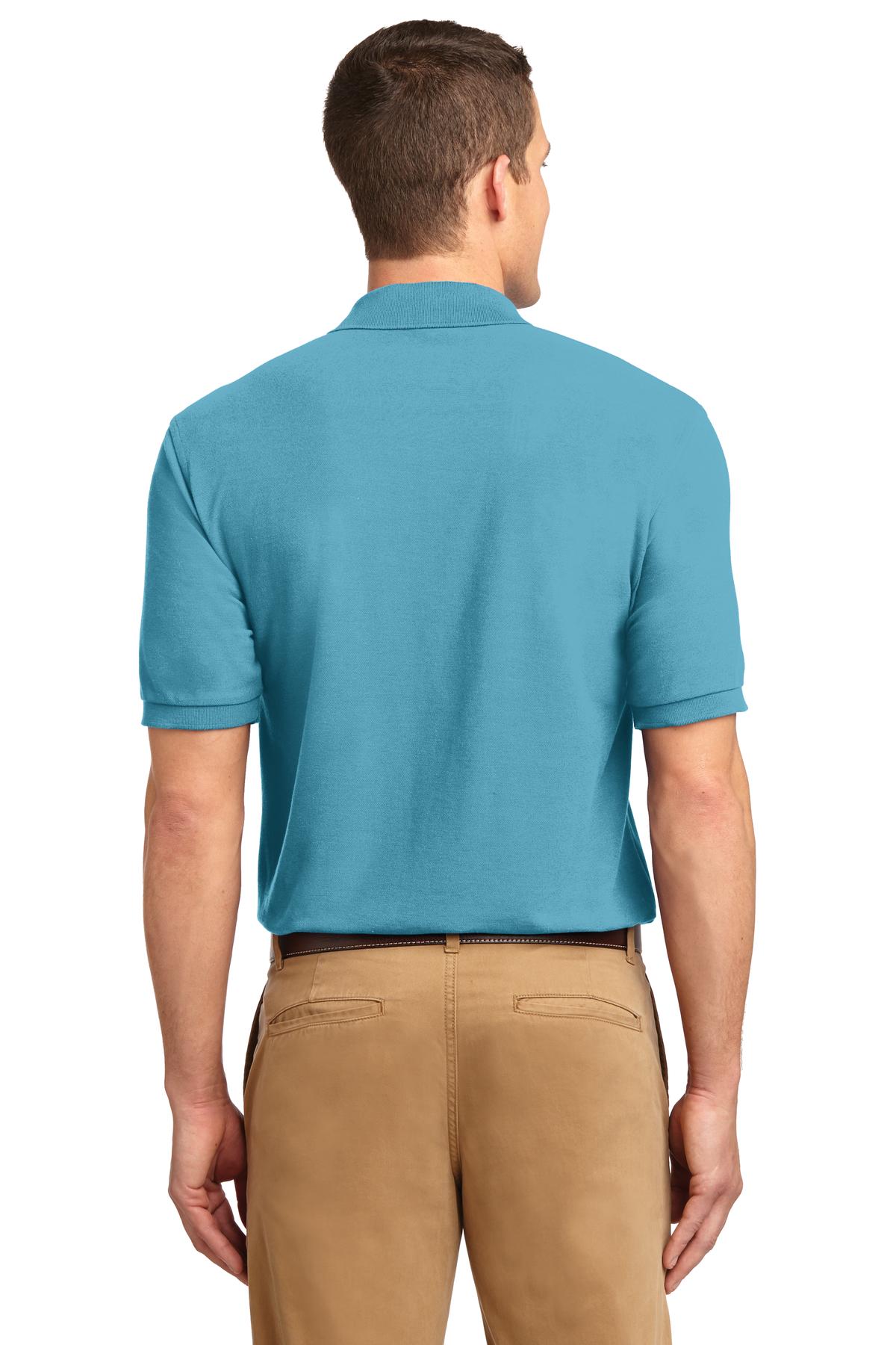 Port Authority Men's Tall Silk Touch Polo. TLK500 Mens Apparel Shirts & Tops