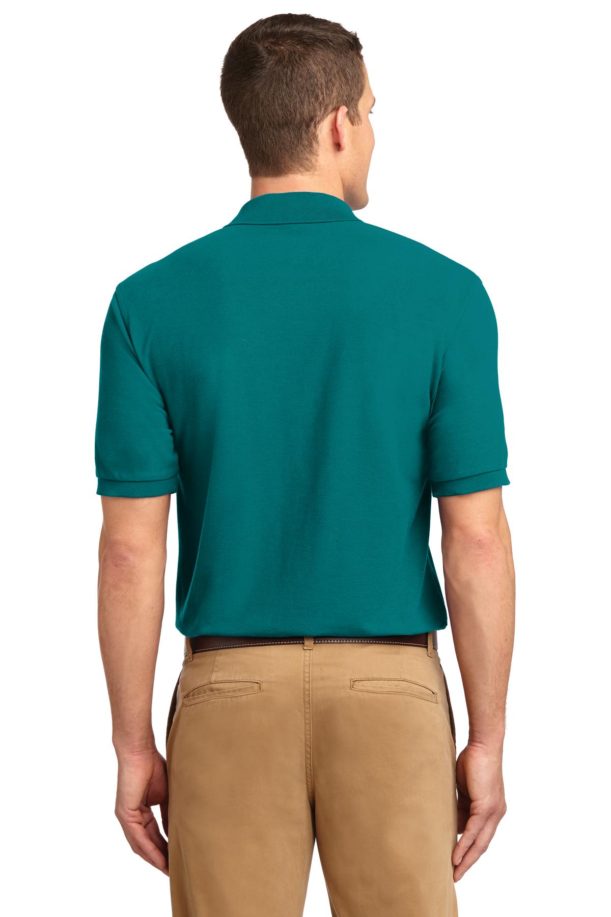 Port Authority Men's Tall Silk Touch Polo. TLK500 Mens Apparel Shirts & Tops
