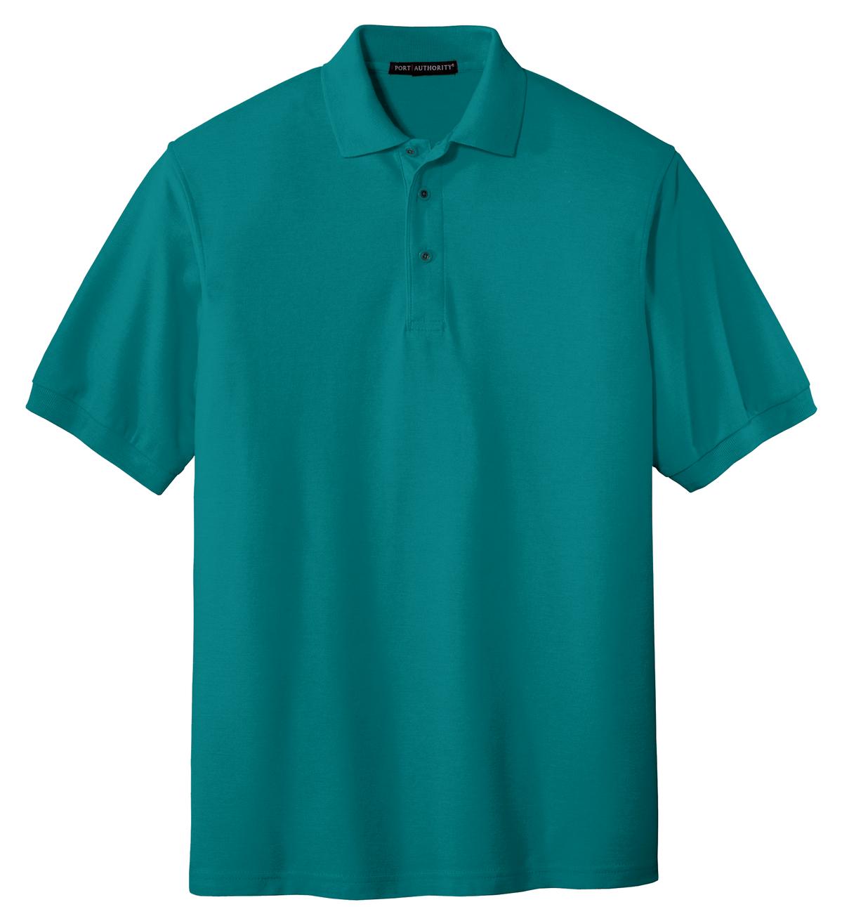 Port Authority Men's Tall Silk Touch Polo. TLK500 Mens Apparel Shirts & Tops