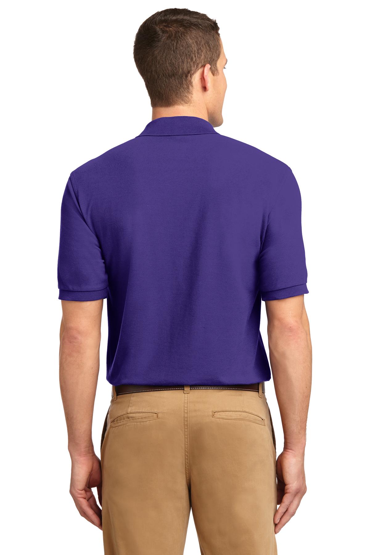 Port Authority Men's Tall Silk Touch Polo. TLK500 Mens Apparel Shirts & Tops