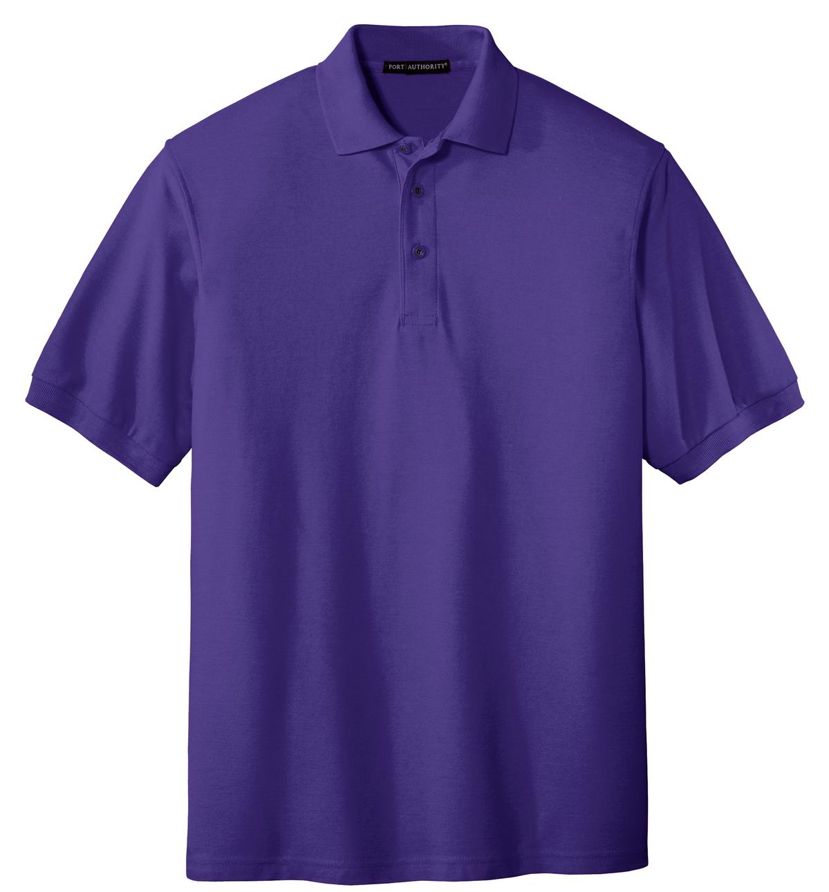 Port Authority Men's Tall Silk Touch Polo. TLK500 Mens Apparel Shirts & Tops