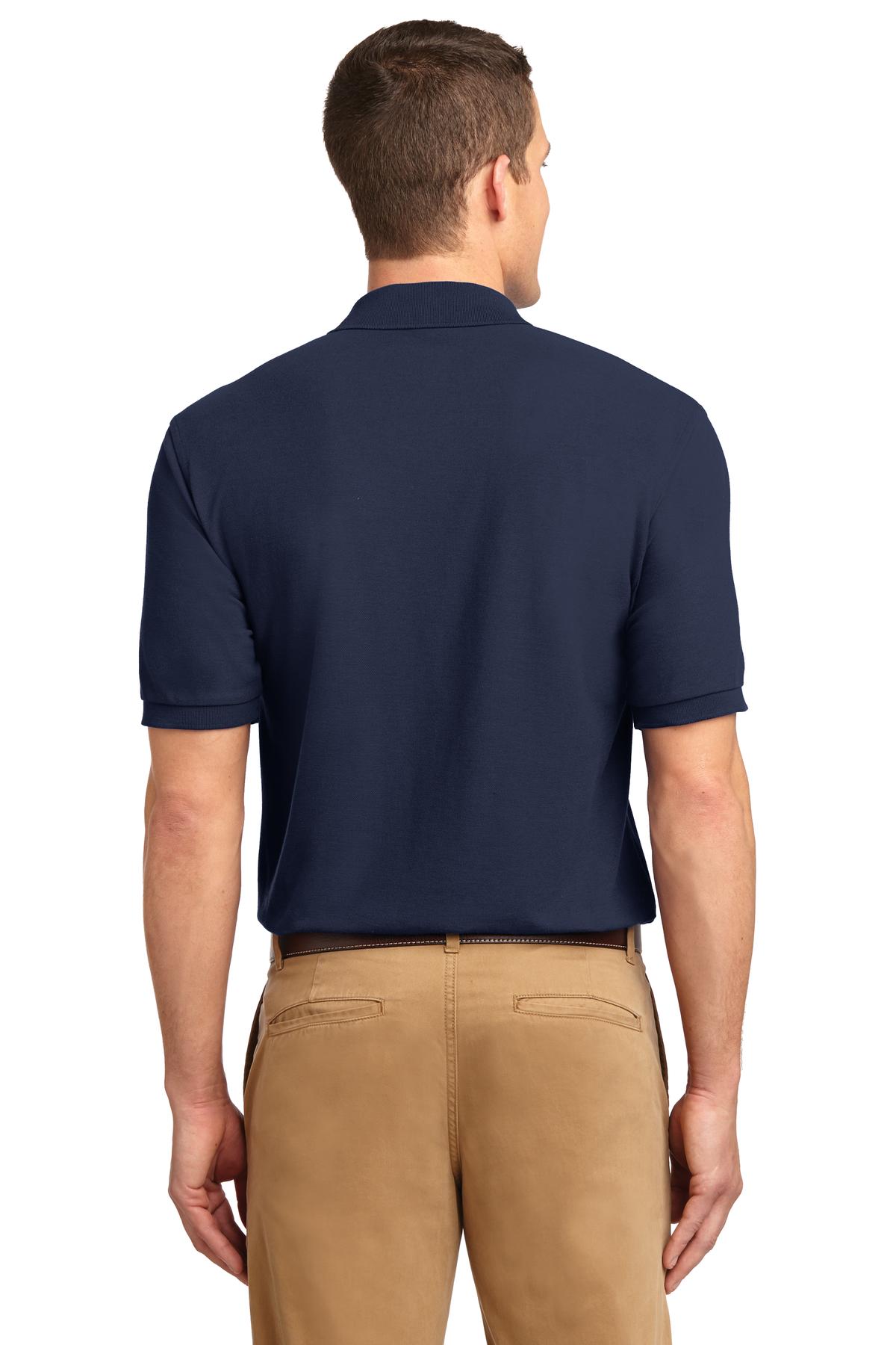 Port Authority Men's Tall Silk Touch Polo. TLK500 Mens Apparel Shirts & Tops