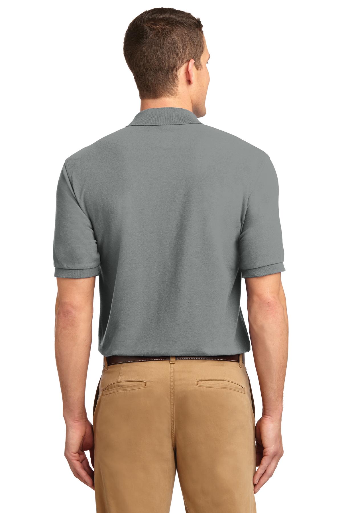 Port Authority Men's Tall Silk Touch Polo. TLK500 Mens Apparel Shirts & Tops