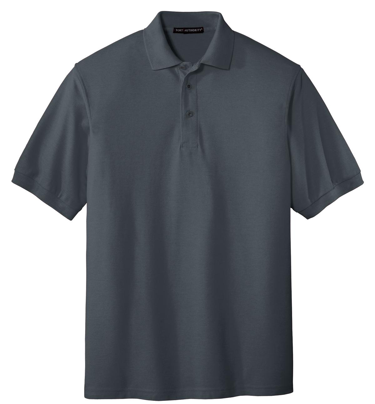 Port Authority Men's Tall Silk Touch Polo. TLK500 Mens Apparel Shirts & Tops