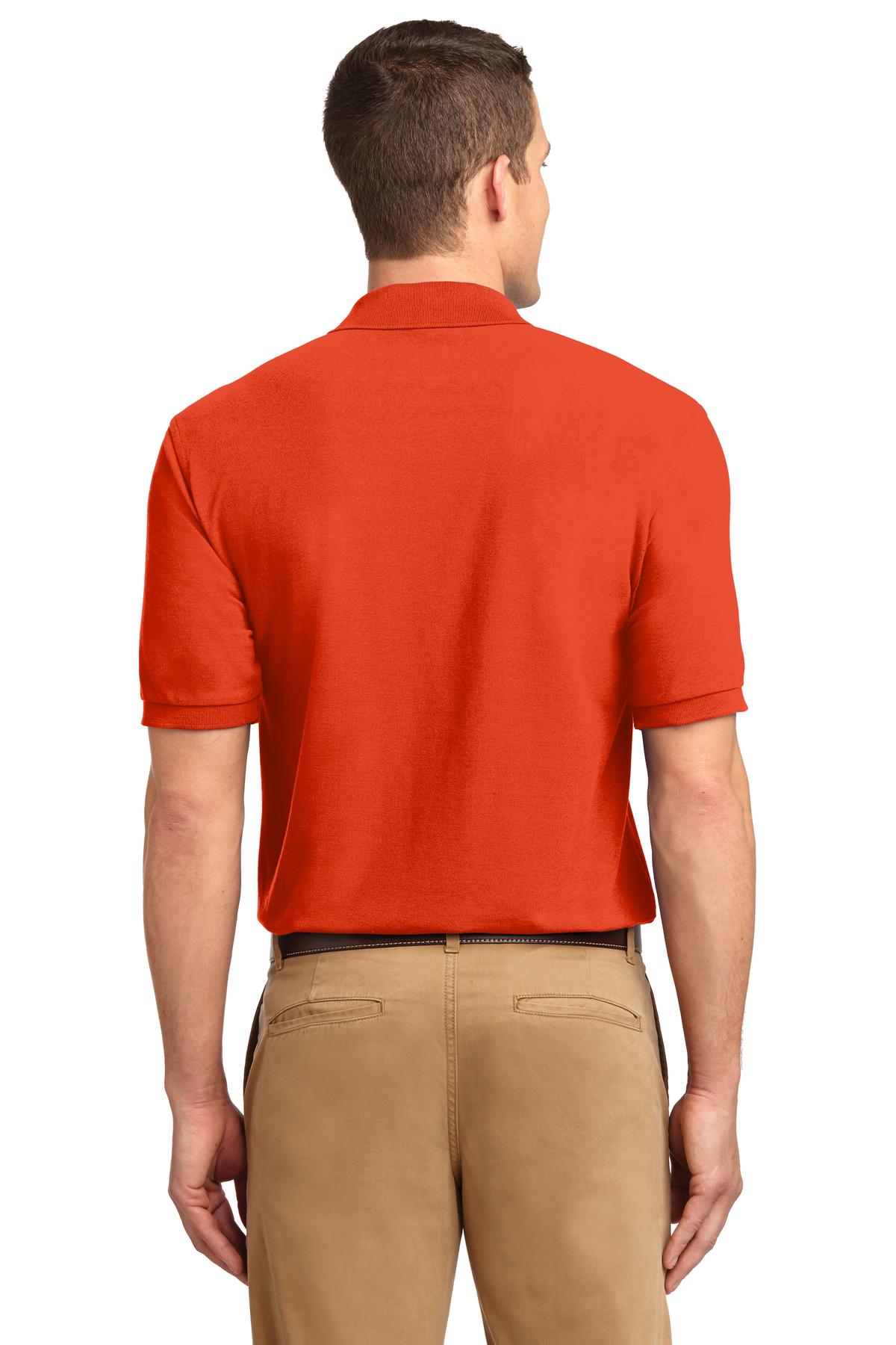 Port Authority Men's Tall Silk Touch Polo. TLK500 Mens Apparel Shirts & Tops