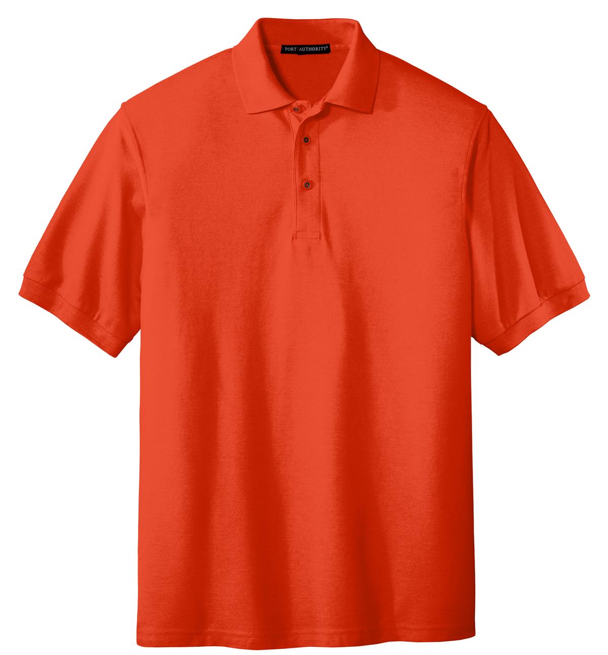 Port Authority Men's Tall Silk Touch Polo. TLK500 Mens Apparel Shirts & Tops