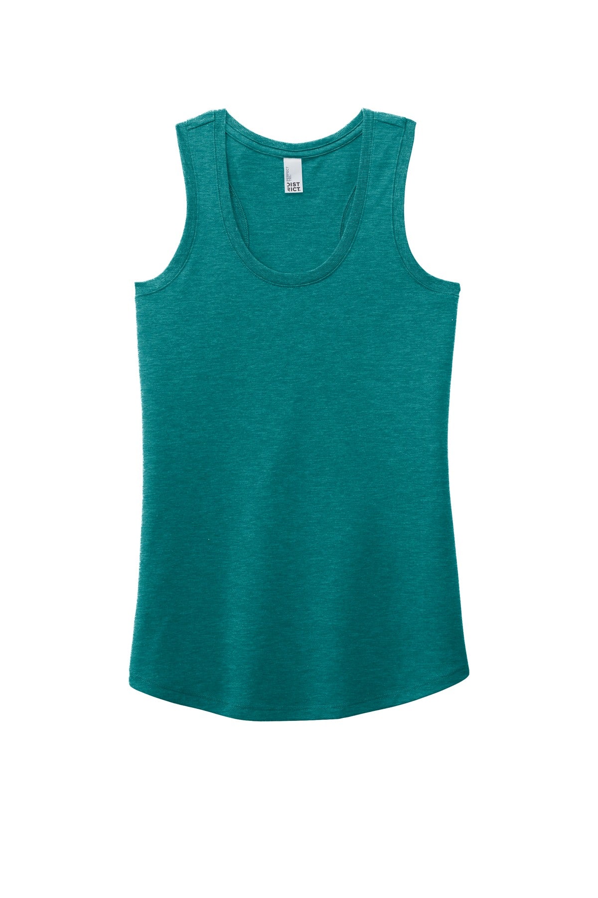 District Women's Perfect Tri Racerback Tank. DM138L Womens Apparel Shirts & Tops