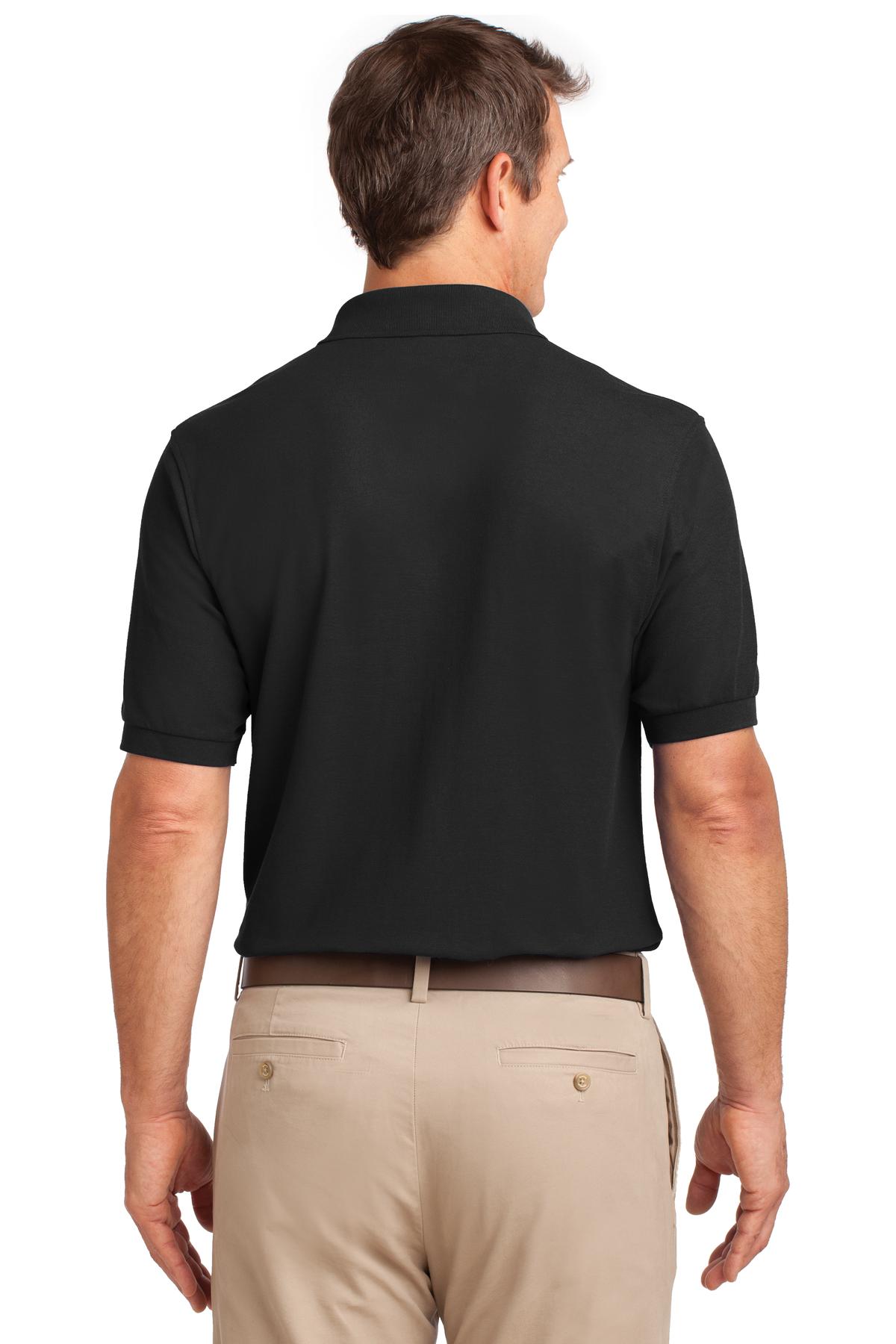 Port Authority Men's Silk Touch Polo with Pocket. K500P Mens Apparel Shirts & Tops