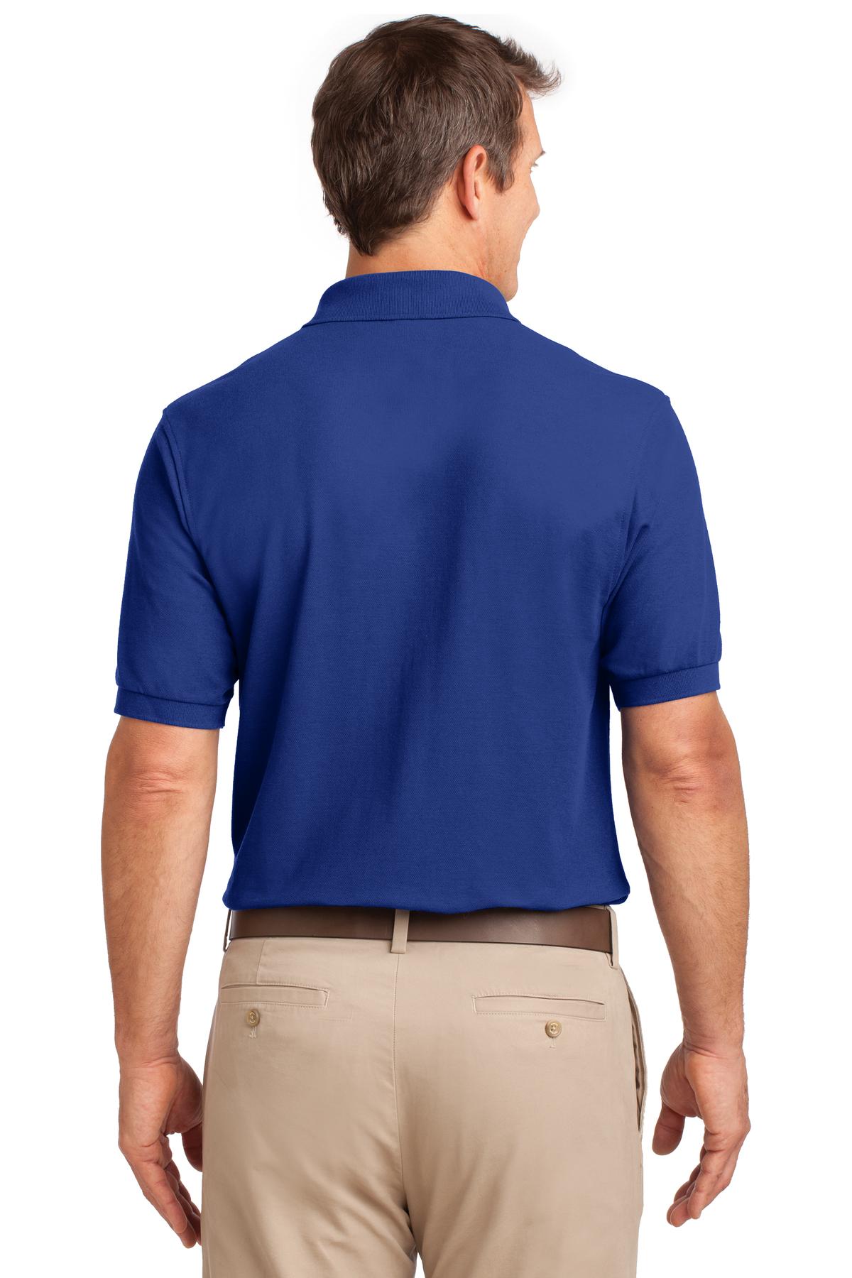 Port Authority Men's Silk Touch Polo with Pocket. K500P Mens Apparel Shirts & Tops
