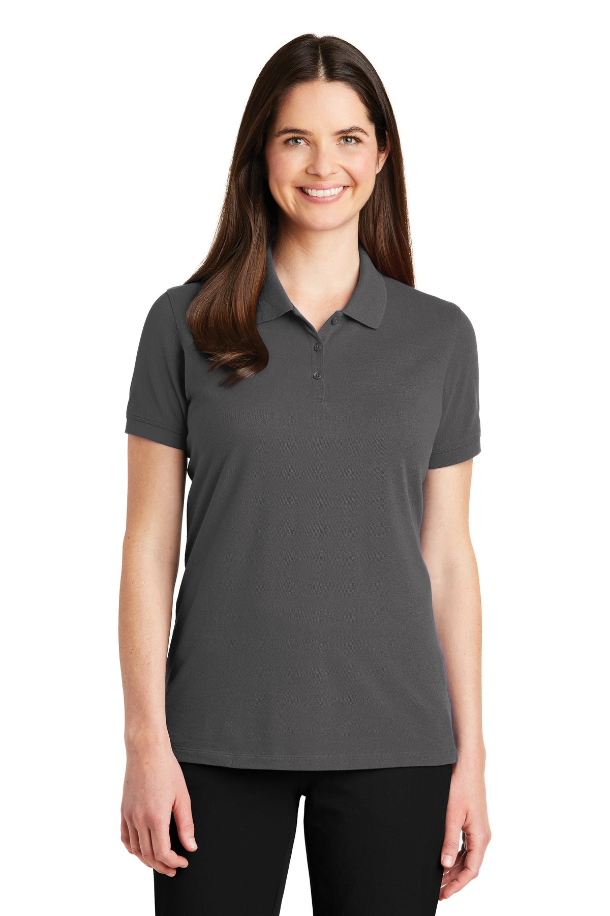 Port Authority Ladies EZCotton Polo. LK8000 Womens Apparel Shirts & Tops