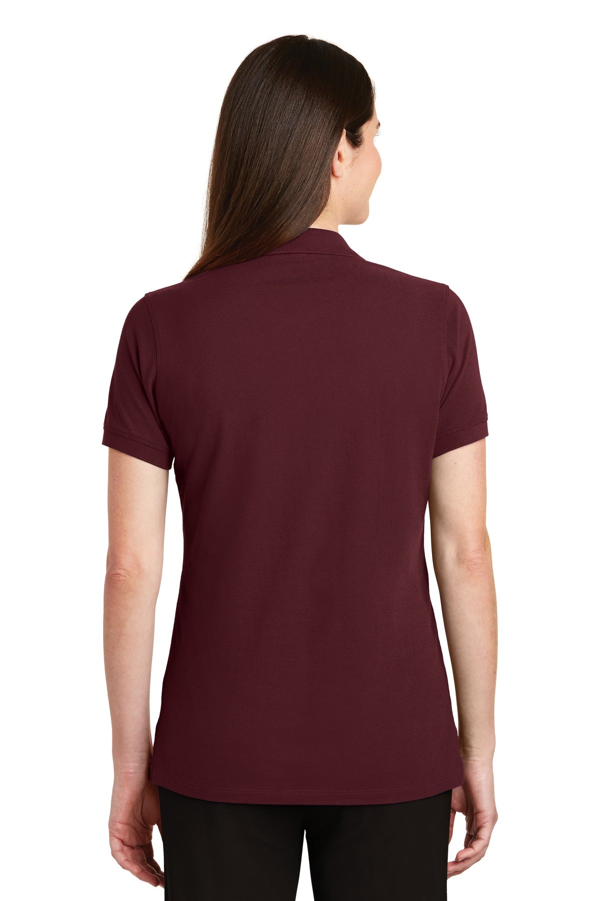 Port Authority Ladies EZCotton Polo. LK8000 Womens Apparel Shirts & Tops