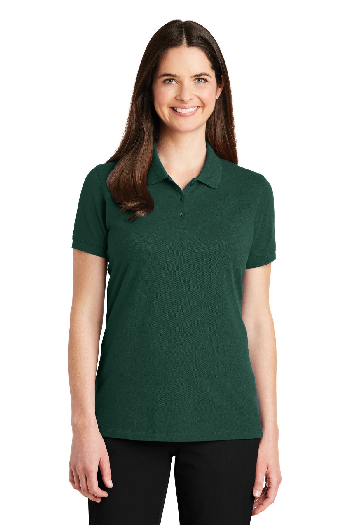 Port Authority Ladies EZCotton Polo. LK8000 Womens Apparel Shirts & Tops