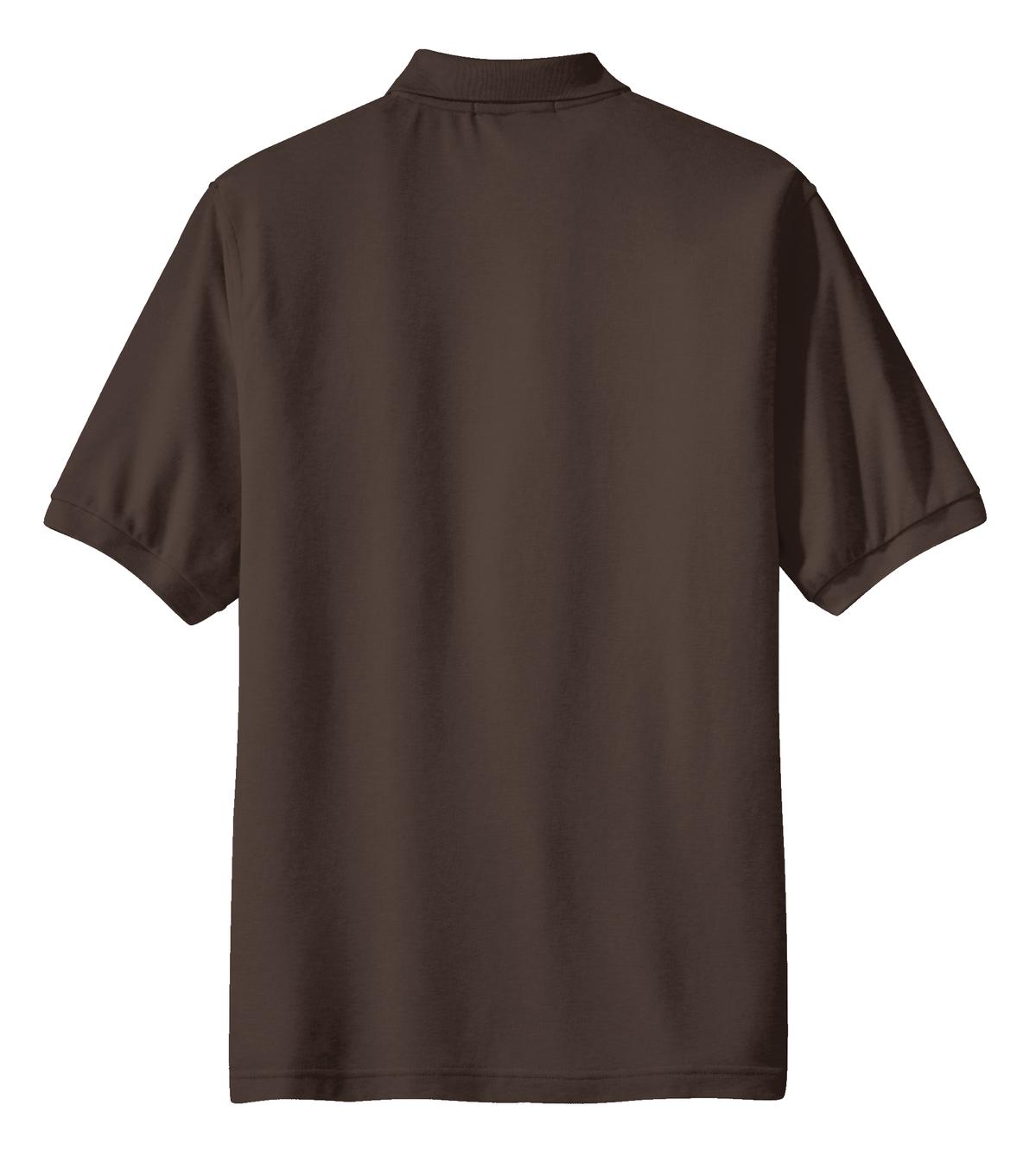 Port Authority Men's Silk Touch Polo with Pocket. K500P Mens Apparel Shirts & Tops