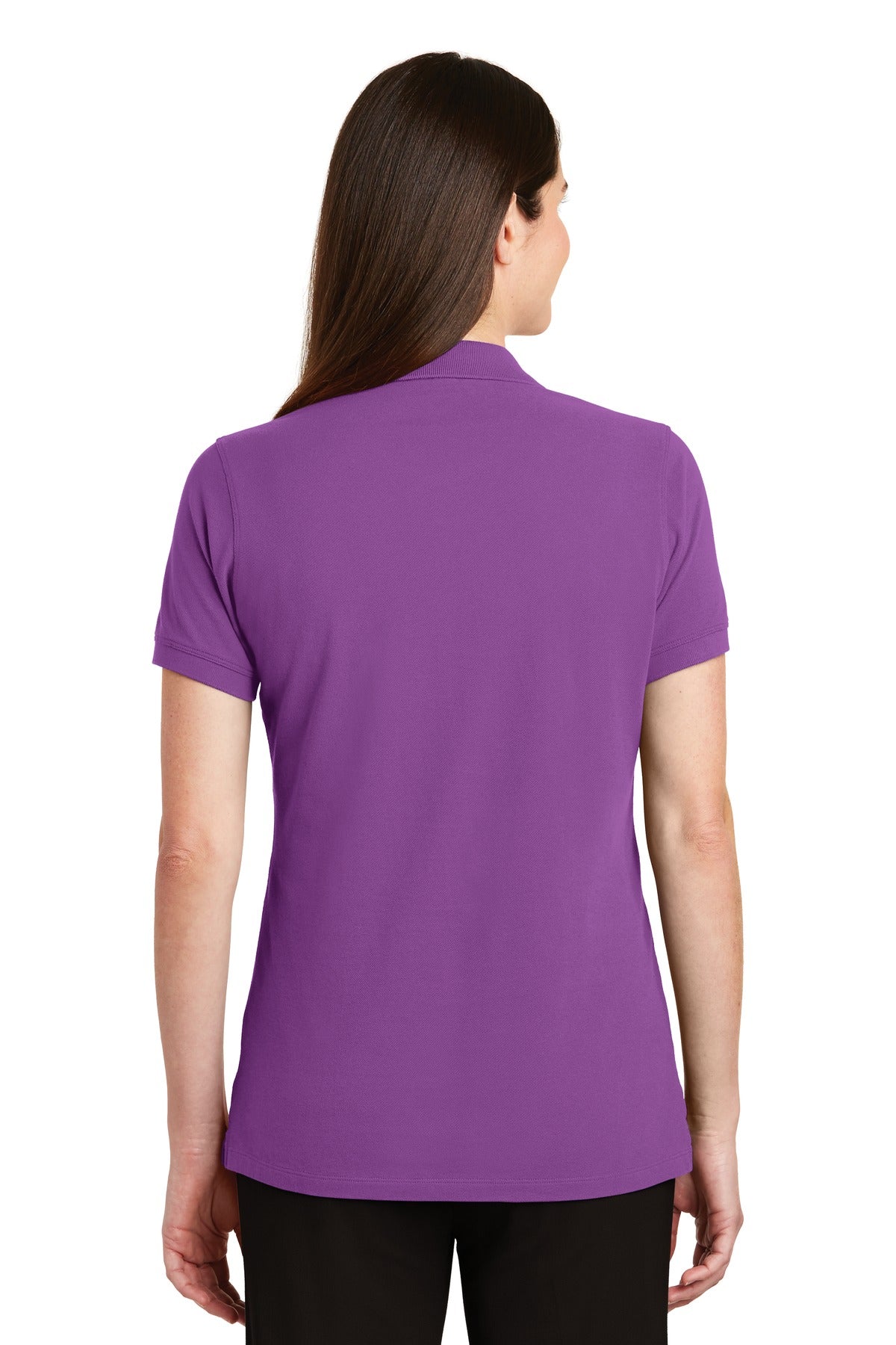 Port Authority Ladies EZCotton Polo. LK8000 Womens Apparel Shirts & Tops