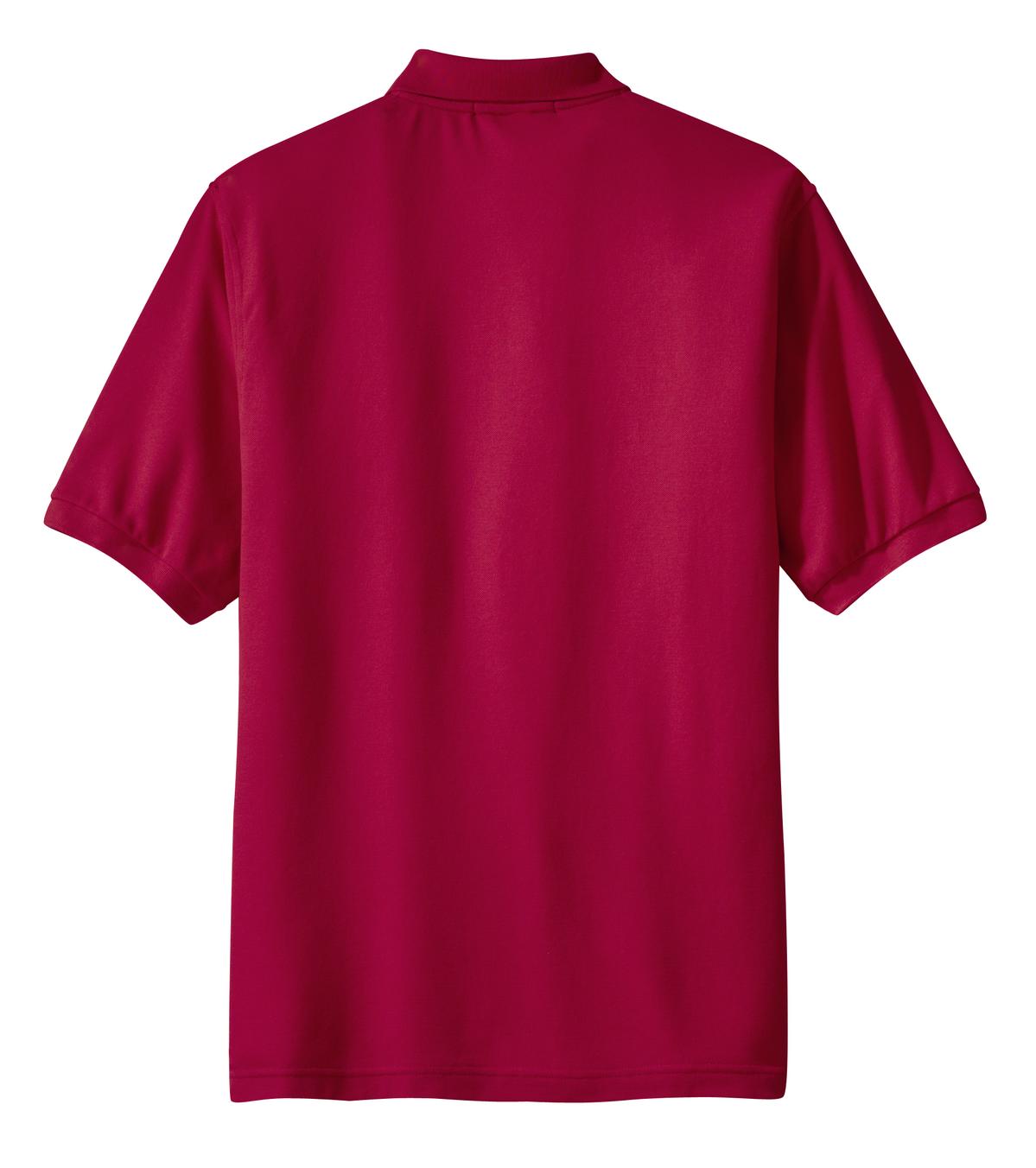 Port Authority Men's Silk Touch Polo with Pocket. K500P Mens Apparel Shirts & Tops