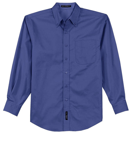 Port Authority Men's Extended Size Long Sleeve Easy Care Shirt S608ES 1of2 Mens Apparel Shirts & Tops