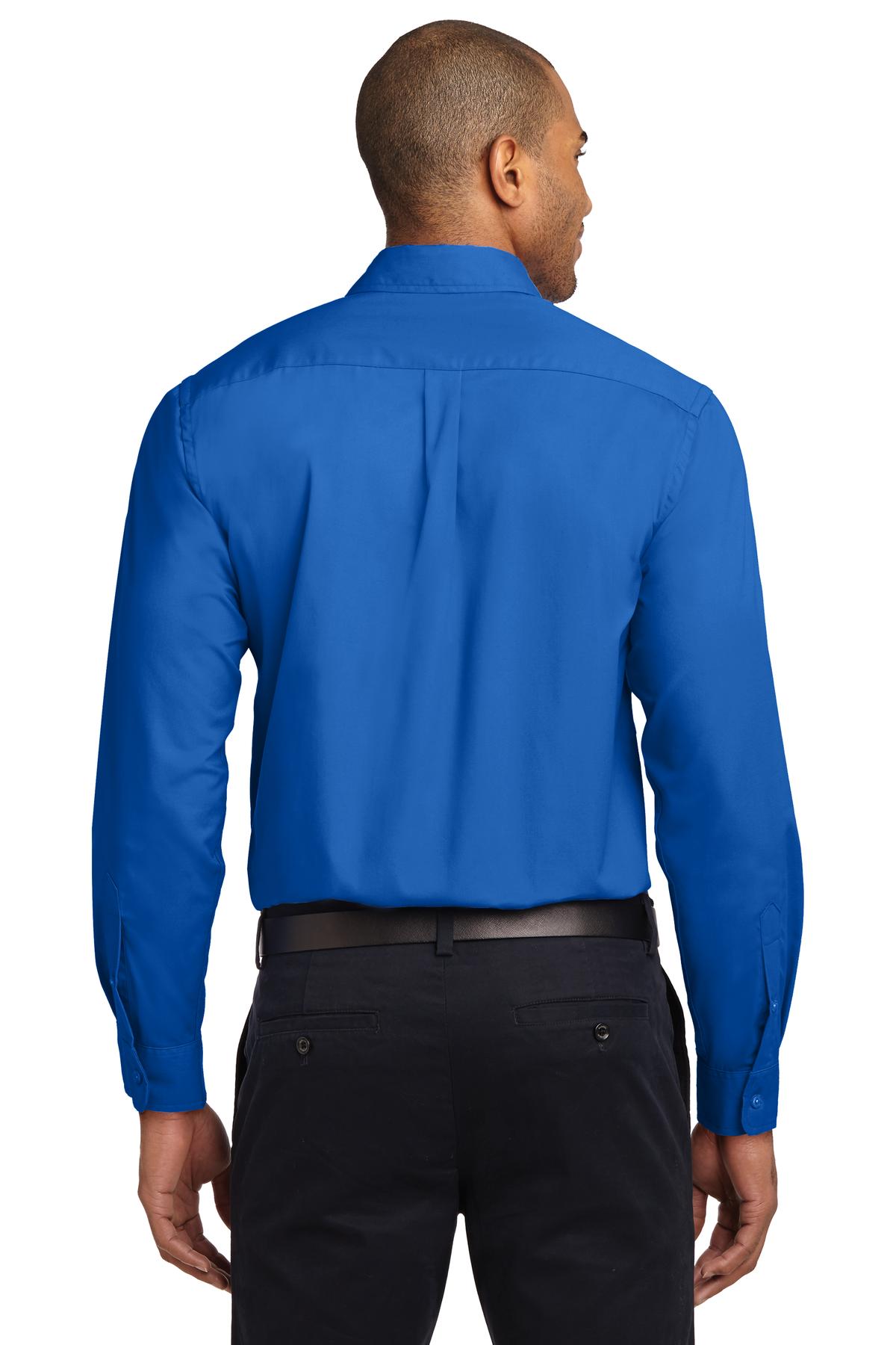 Port Authority Men's Extended Size Long Sleeve Easy Care Shirt S608ES Mens Apparel Shirts & Tops