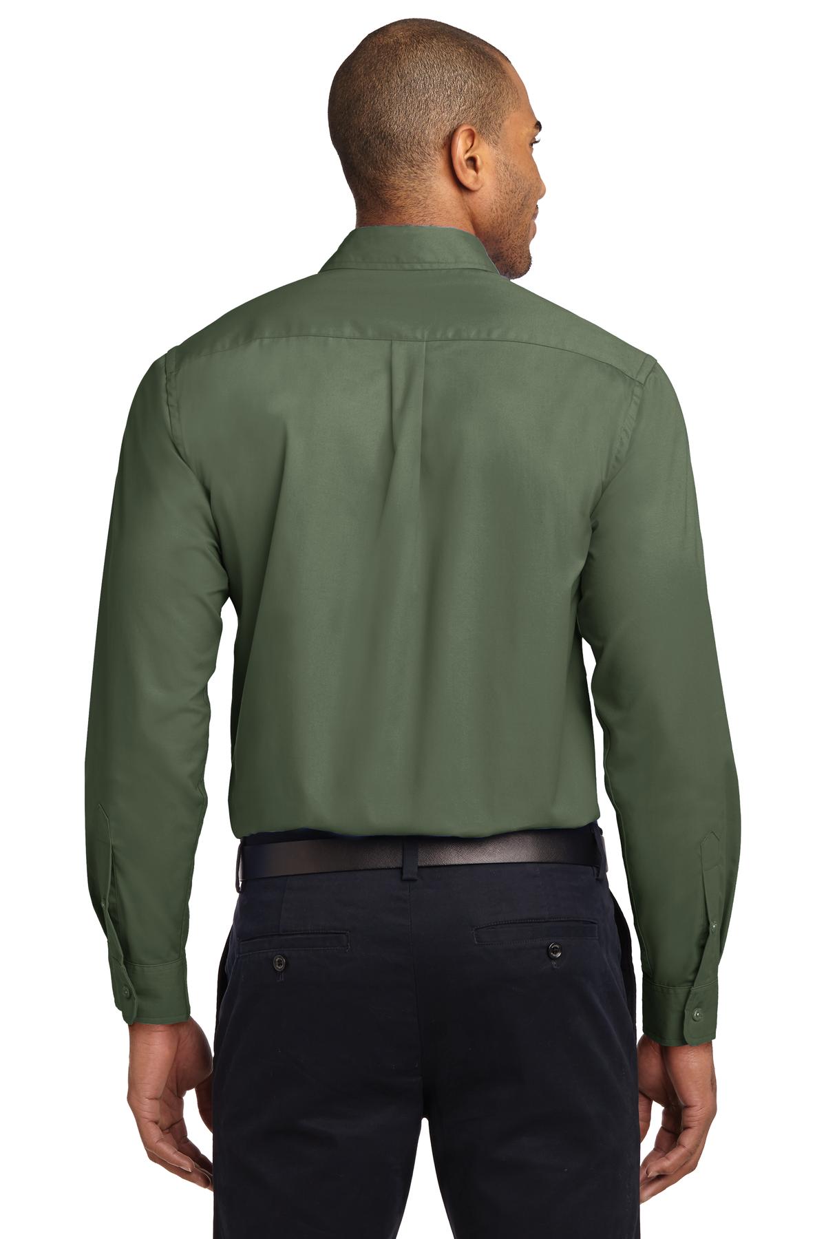 Port Authority Men's Extended Size Long Sleeve Easy Care Shirt S608ES Mens Apparel Shirts & Tops