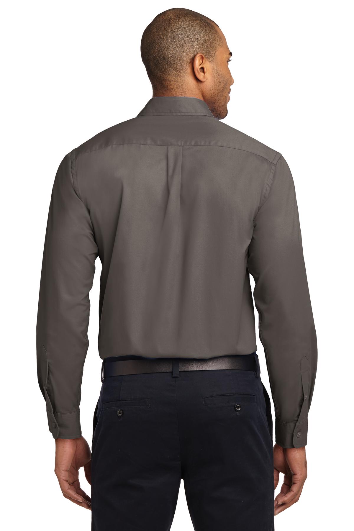 Port Authority Men's Extended Size Long Sleeve Easy Care Shirt S608ES Mens Apparel Shirts & Tops