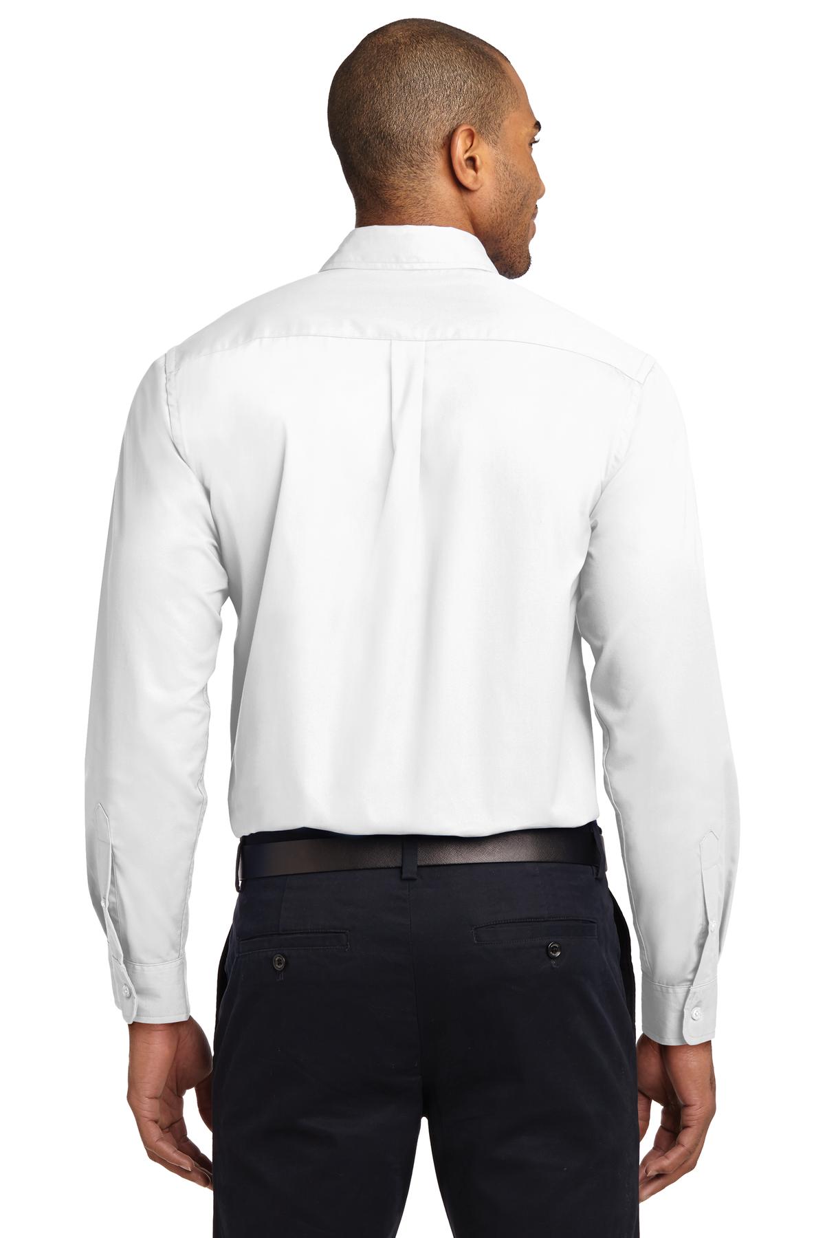 Port Authority Men's Extended Size Long Sleeve Easy Care Shirt S608ES Mens Apparel Shirts & Tops