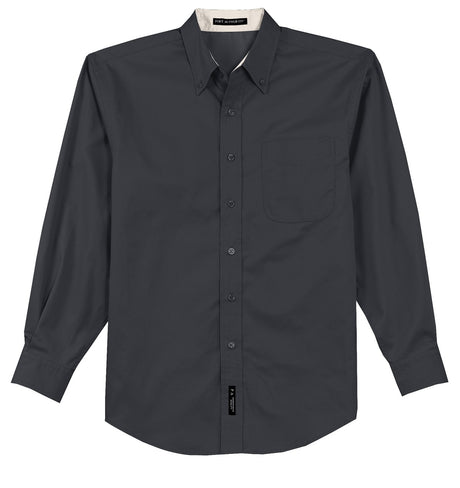 Port Authority Men's Extended Size Long Sleeve Easy Care Shirt S608ES 1of2 Mens Apparel Shirts & Tops