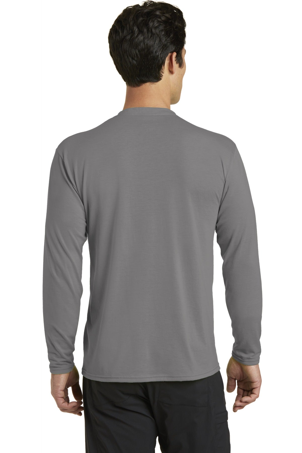 Port & Company - Men's Long Sleeve Performance Blend Tee Mens Apparel Shirts & Tops