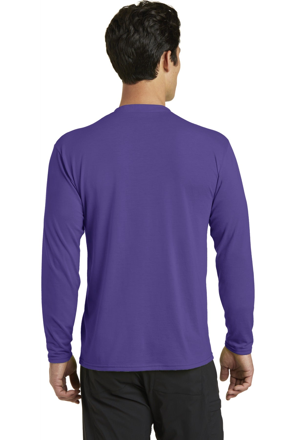 Port & Company - Men's Long Sleeve Performance Blend Tee Mens Apparel Shirts & Tops