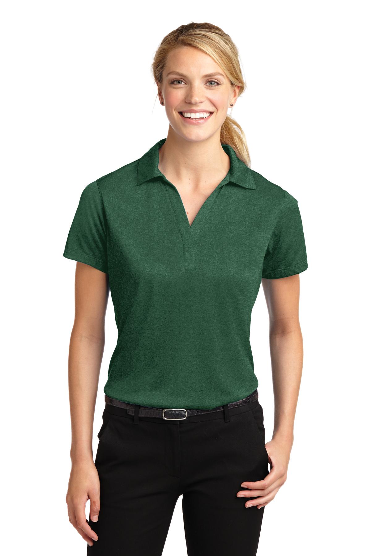 Sport-Tek Women's Heather Contender Polo LST660 Womens Apparel Shirts & Tops