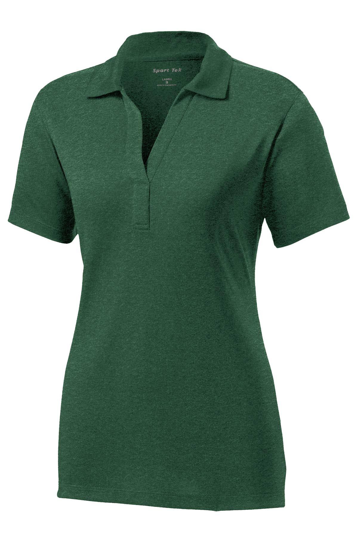 Sport-Tek Women's Heather Contender Polo LST660 Womens Apparel Shirts & Tops