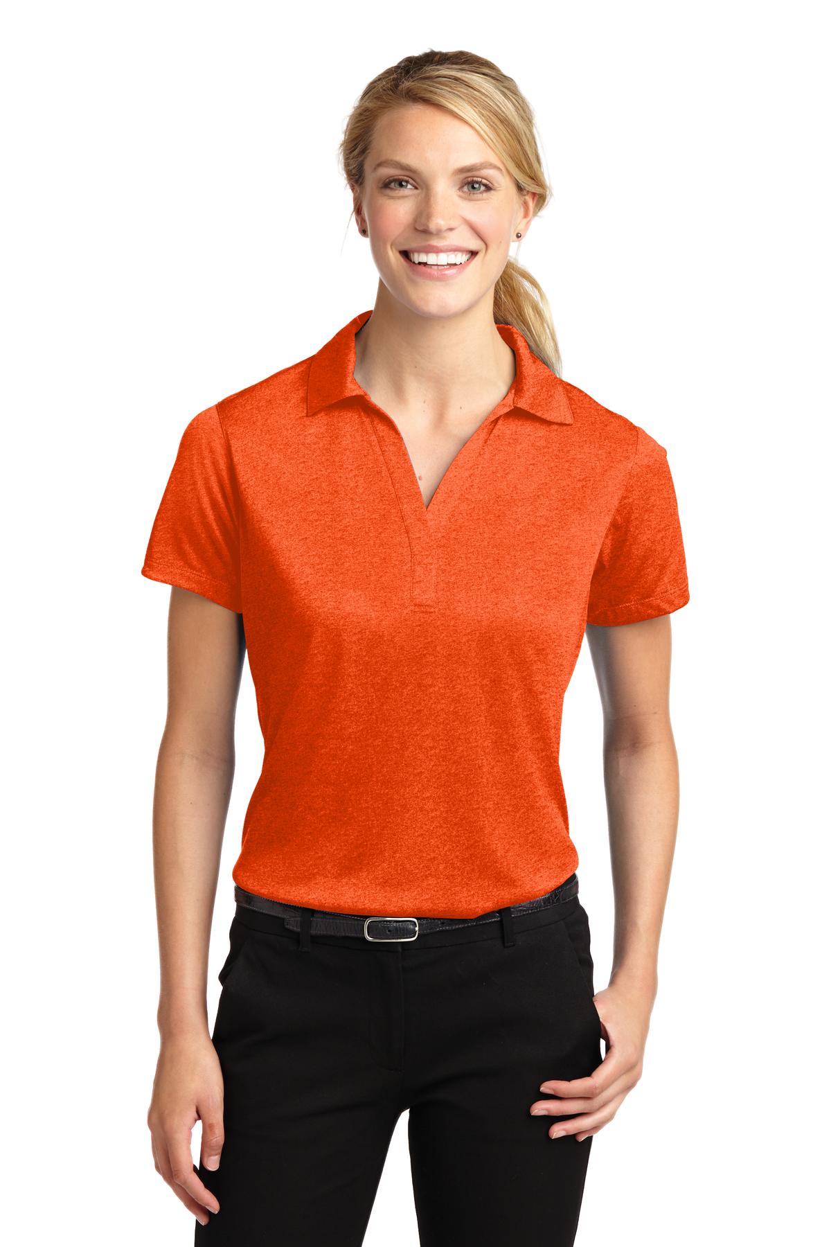 Sport-Tek Women's Heather Contender Polo LST660 Womens Apparel Shirts & Tops