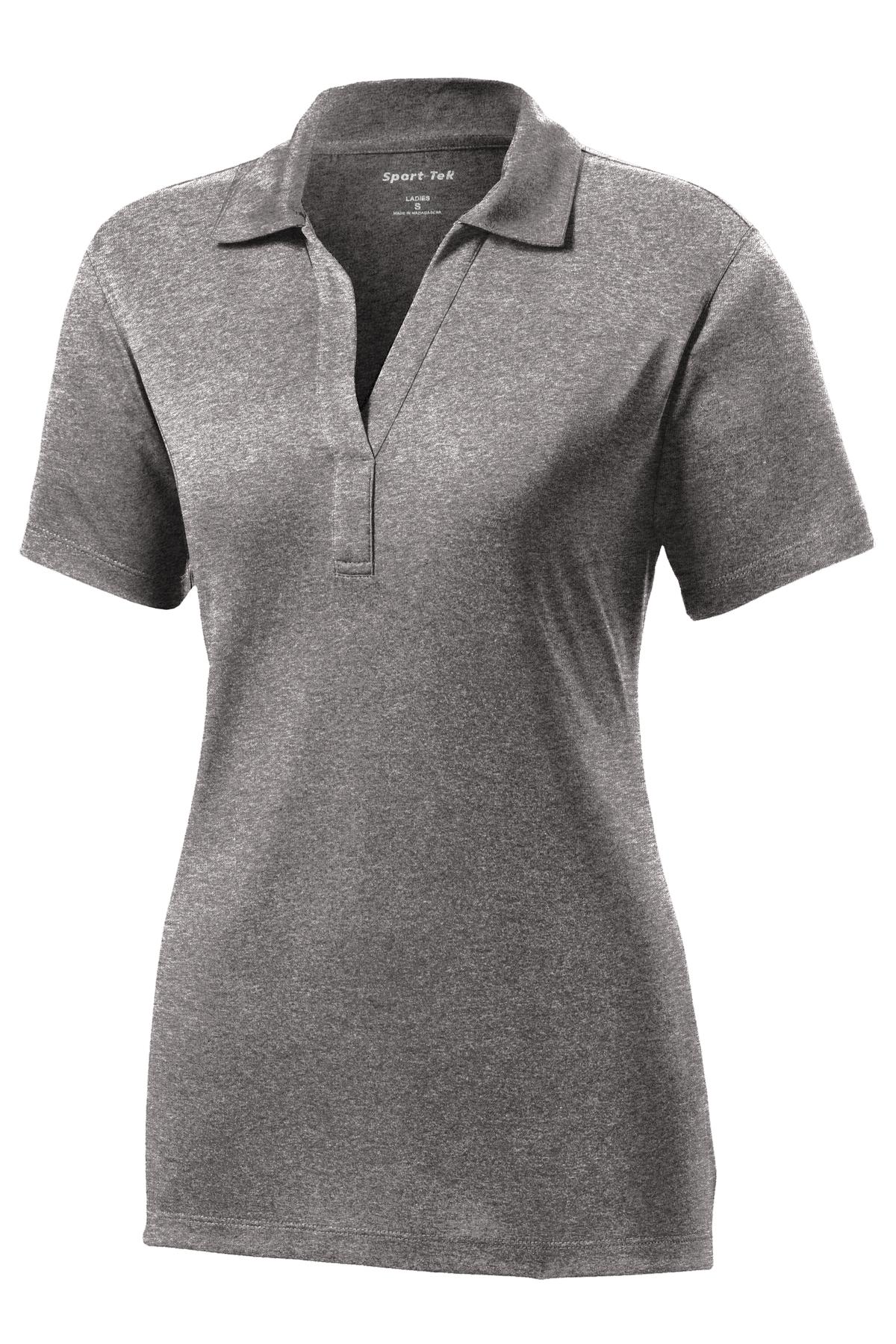 Sport-Tek Women's Heather Contender Polo LST660 Womens Apparel Shirts & Tops