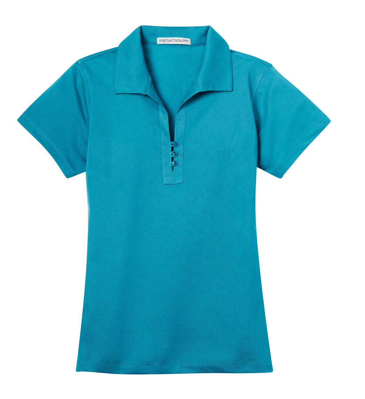 Port Authority Ladies Tech Pique Polo. L527 Womens Apparel Shirts & Tops