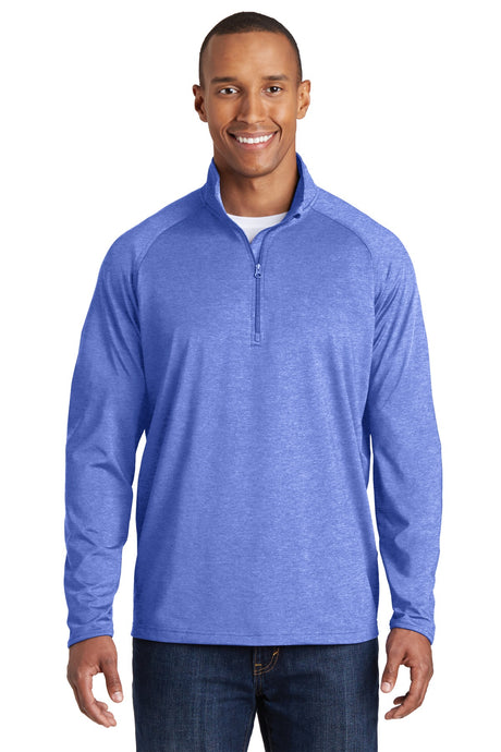 Sport-Tek Men's Sport-Wick Stretch 1/2-Zip Pullover Mens Apparel Sweatshirts & Fleece