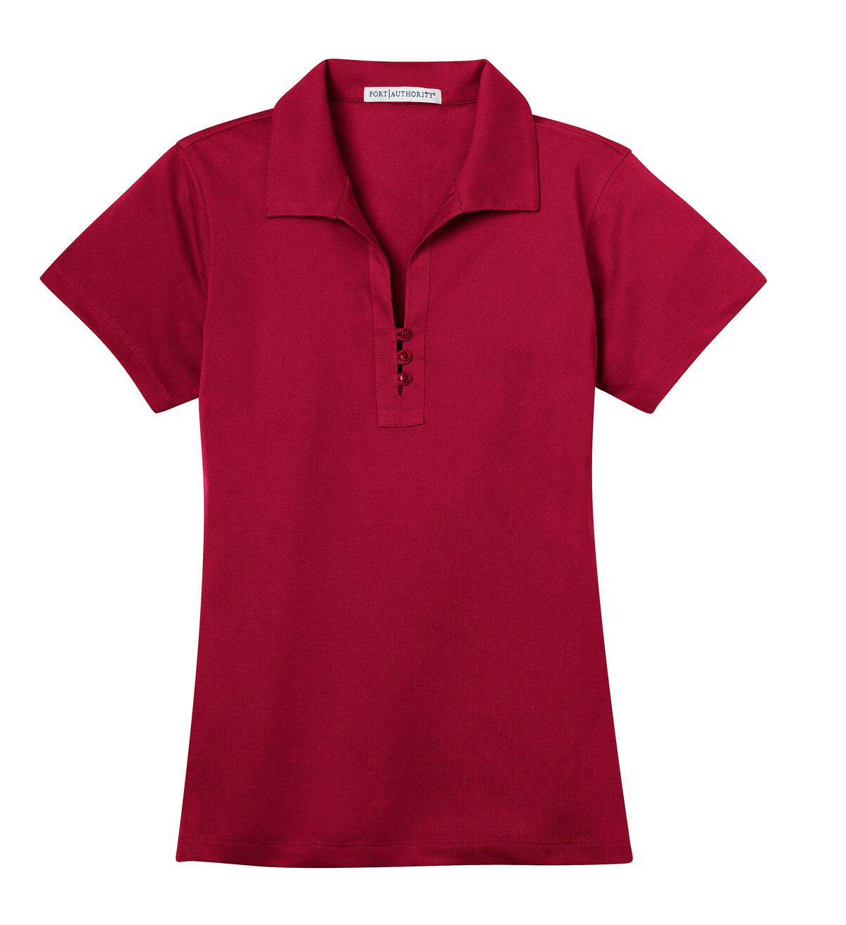 Port Authority Ladies Tech Pique Polo. L527 Womens Apparel Shirts & Tops