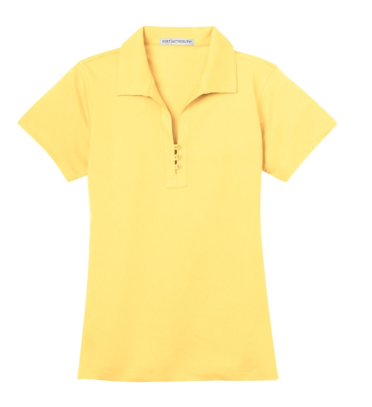 Port Authority Ladies Tech Pique Polo. L527 Womens Apparel Shirts & Tops
