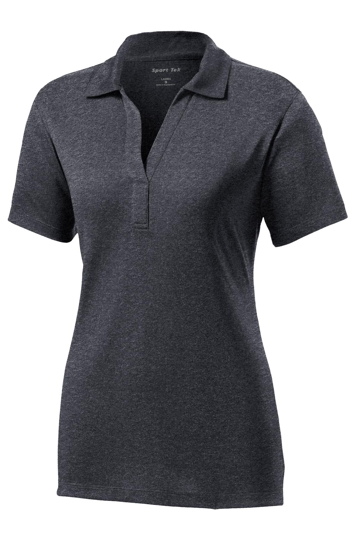 Sport-Tek Women's Heather Contender Polo LST660 Womens Apparel Shirts & Tops