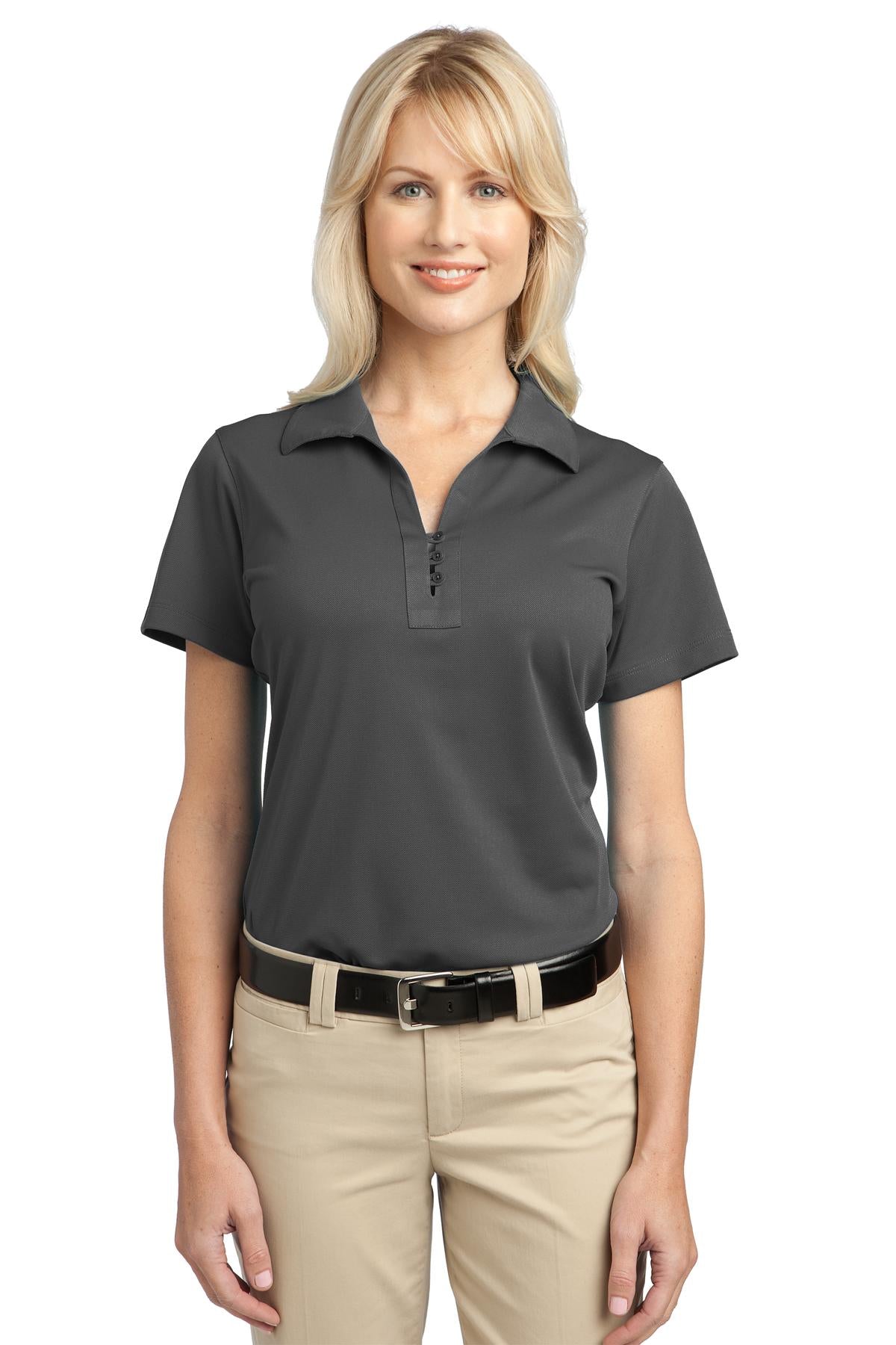 Port Authority Ladies Tech Pique Polo. L527 Womens Apparel Shirts & Tops