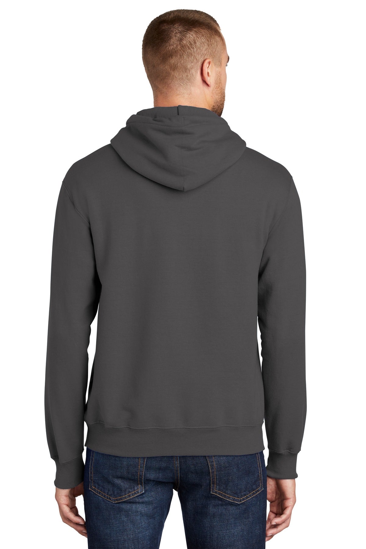 Port & Company - Men's Tall Essential Fleece Pullover Hooded Sweatshirt Mens Apparel Sweatshirts & Fleece