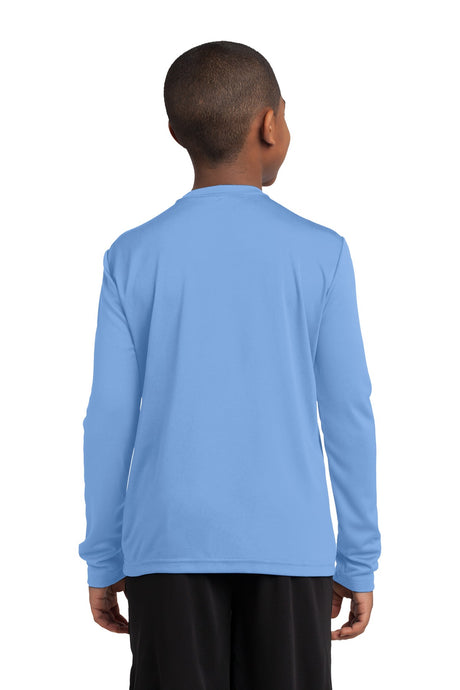 Sport-Tek Youth Boy's Long Sleeve PosiCharge Competitor Tee Youth Apparel Shirts & Tops