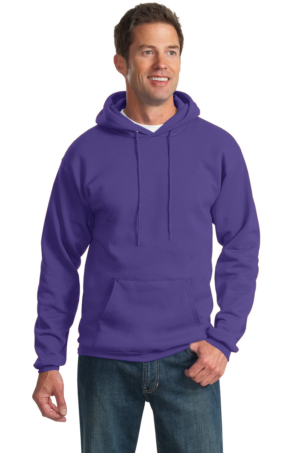 Port & Company - Men's Tall Essential Fleece Pullover Hooded Sweatshirt Mens Apparel Sweatshirts & Fleece