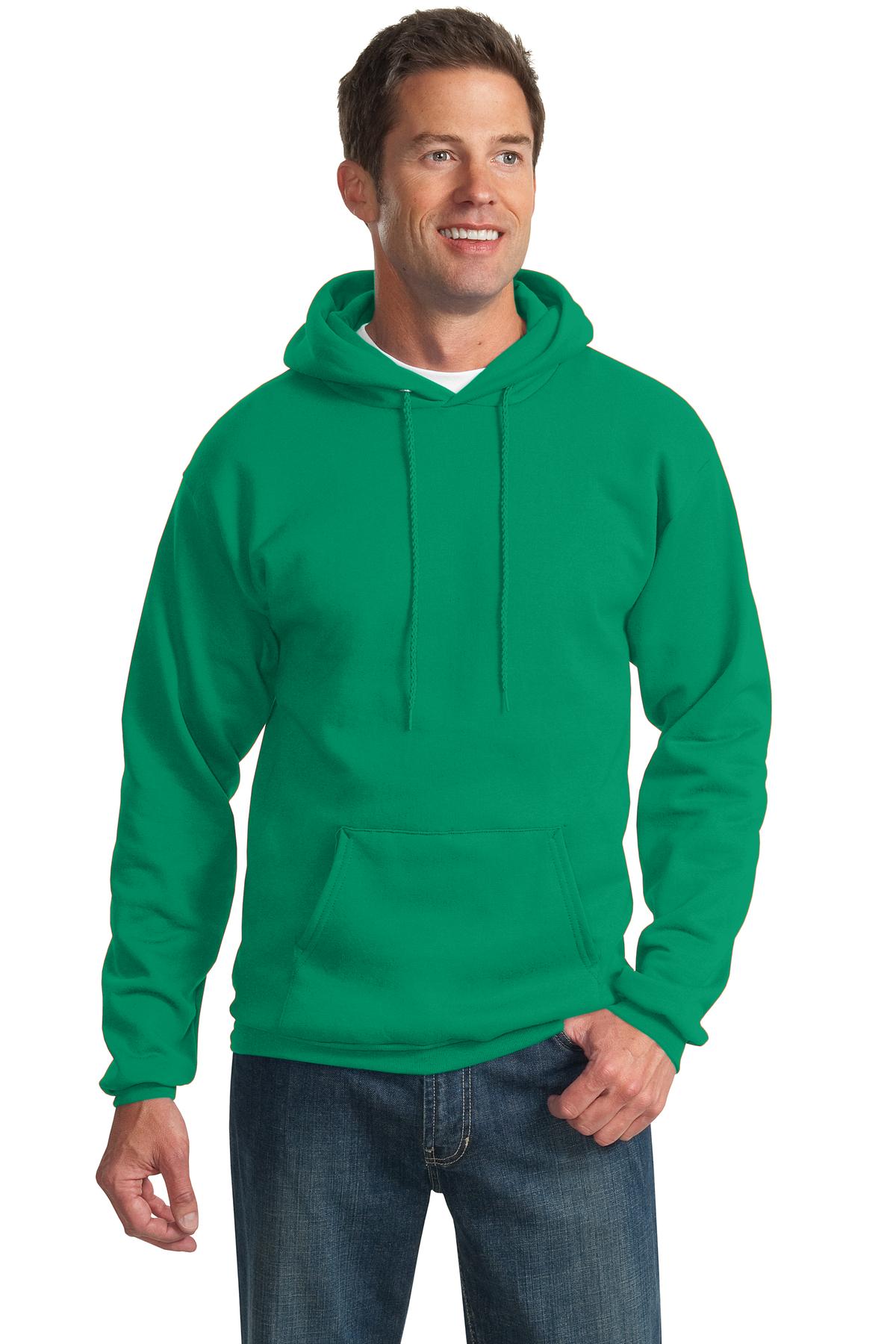 Port & Company - Men's Tall Essential Fleece Pullover Hooded Sweatshirt Mens Apparel Sweatshirts & Fleece