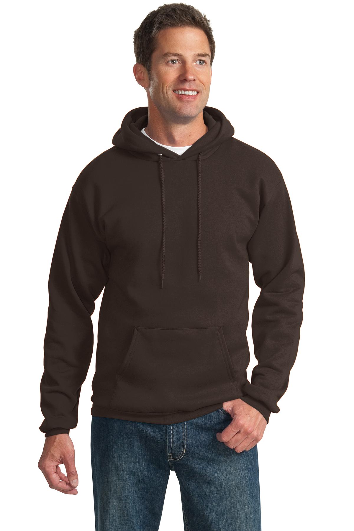 Port & Company - Men's Tall Essential Fleece Pullover Hooded Sweatshirt Mens Apparel Sweatshirts & Fleece