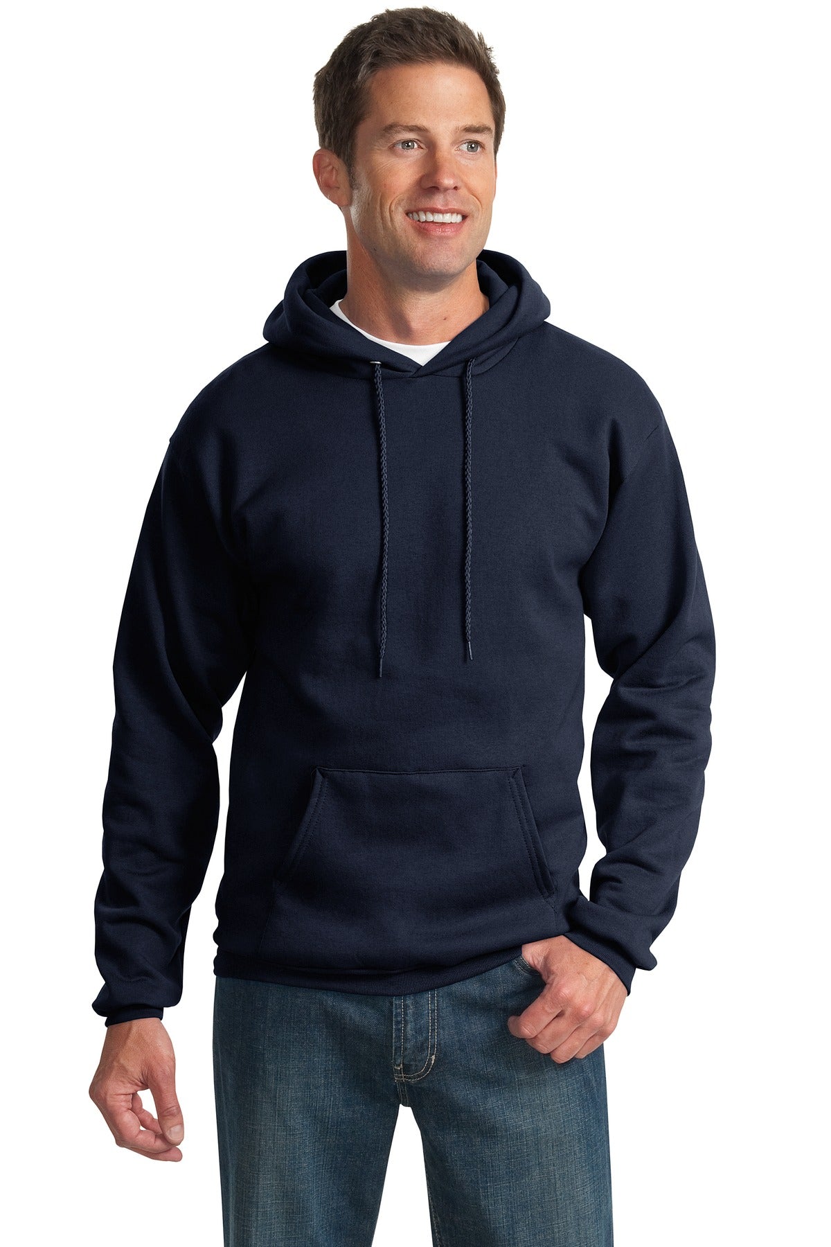 Port & Company - Men's Tall Essential Fleece Pullover Hooded Sweatshirt Mens Apparel Sweatshirts & Fleece
